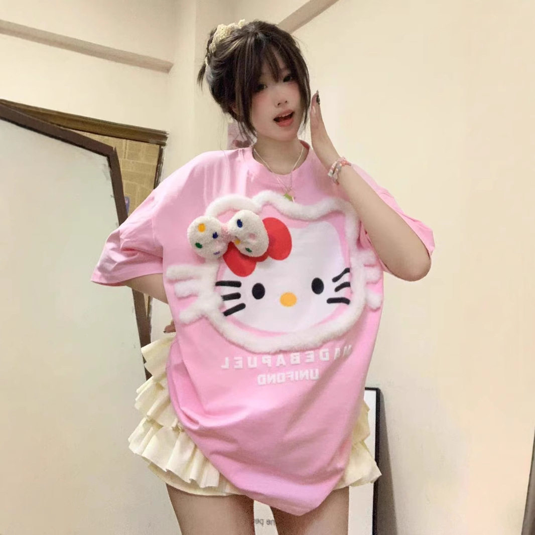 网红同款HelloKitty可T恤