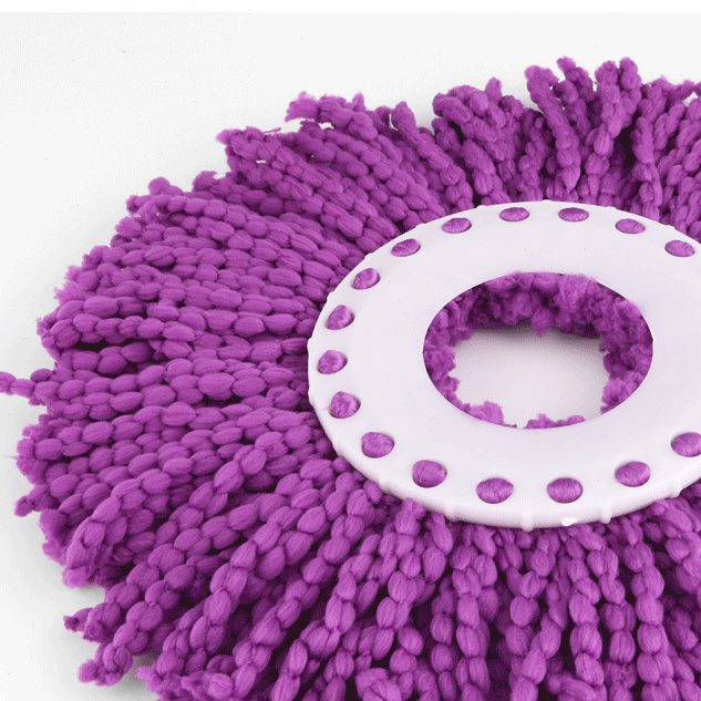 不掉毛配件换旋转拖把头超细纤维棉通用家用包邮杆桶头拖布墩布替