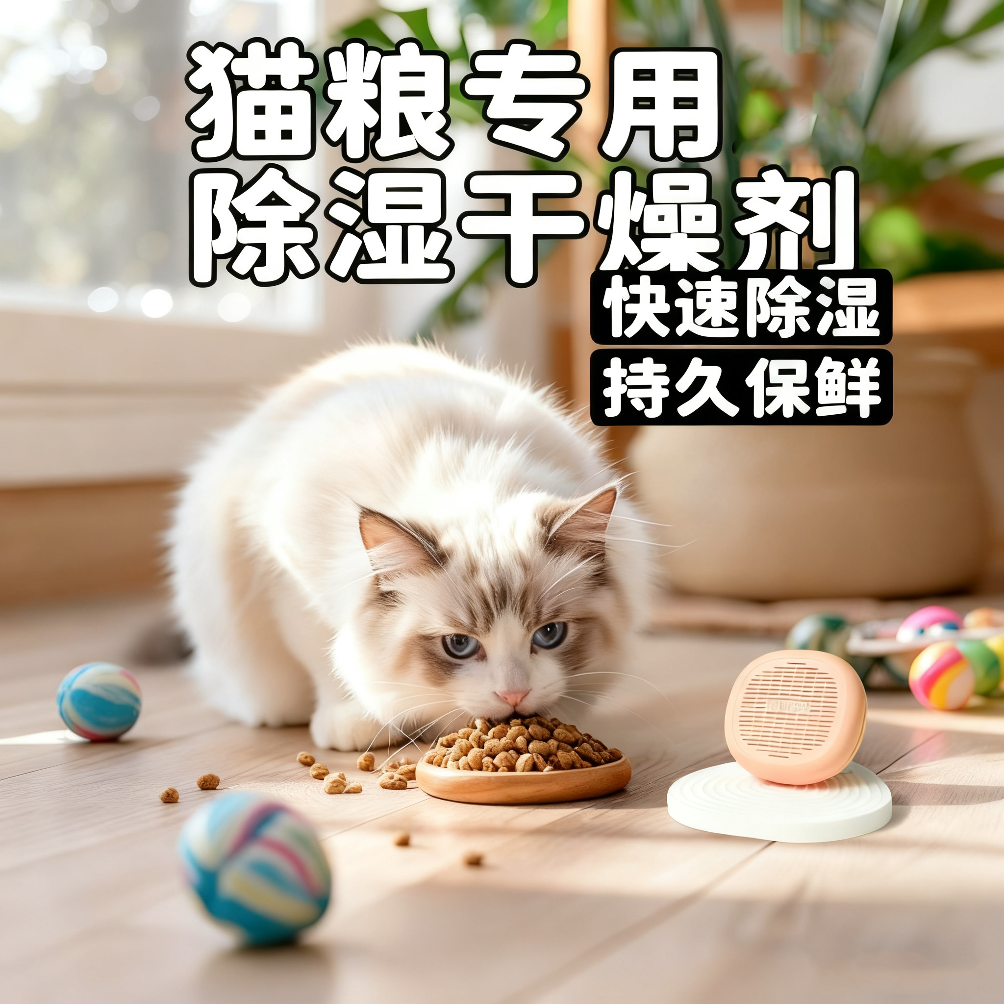 【除湿干燥】PAWBBY宠物护粮宝猫粮狗粮除湿干燥剂防霉储粮桶适用