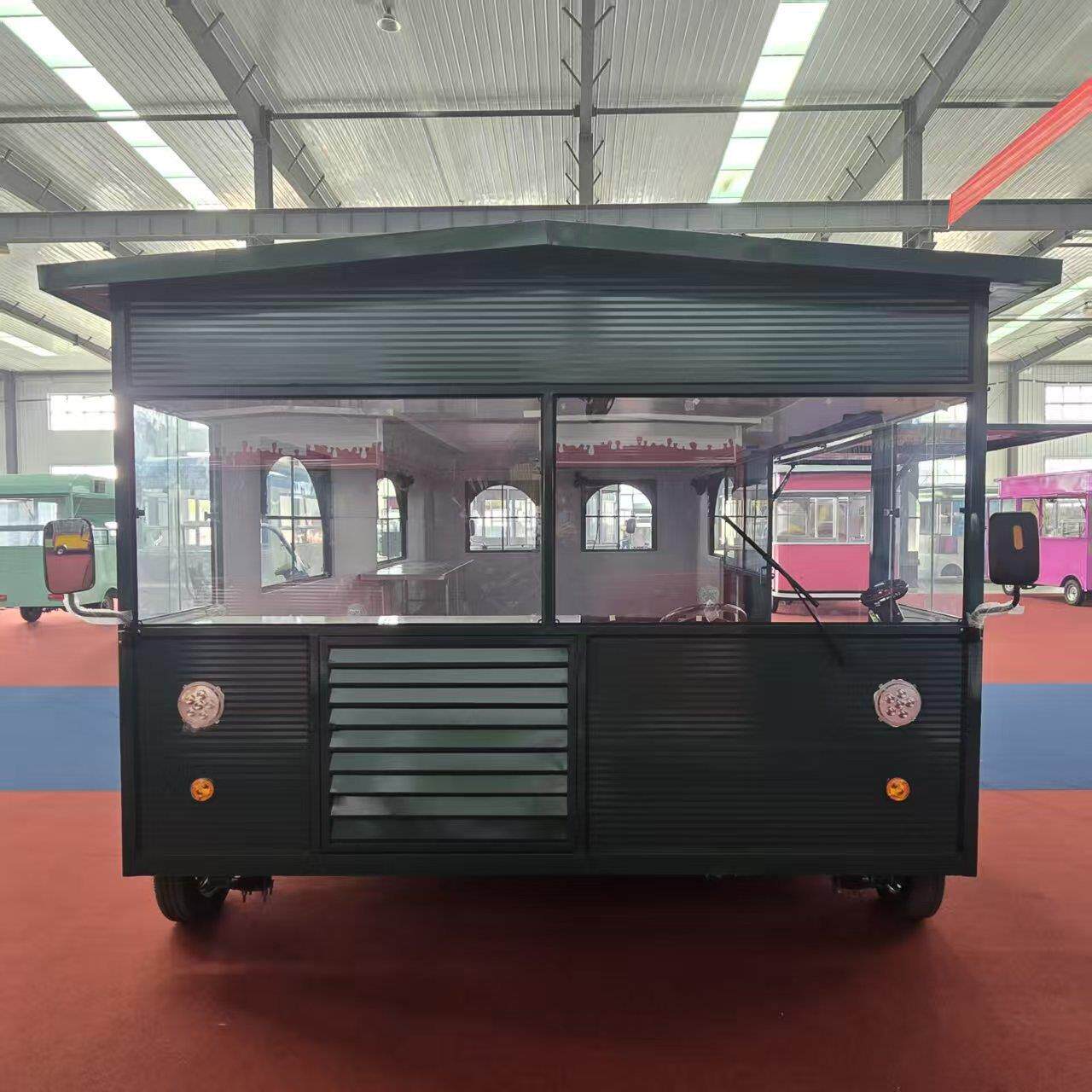 大型商用多功能电动餐车移动创业流动摆摊美食小吃饮品奶茶售货车