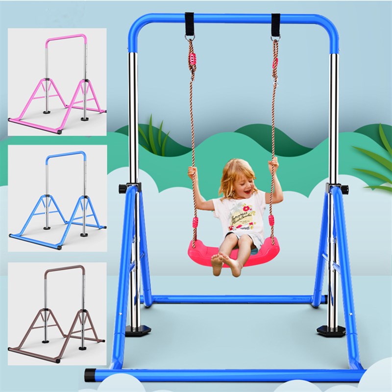 儿童单杠引体向上器家用秋千架健身器材家庭运动室内小孩增高单杆