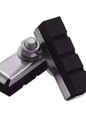 自行车刹车皮16/20/24/26寸单车前刹皮飞车山地车越野车黑色闸皮