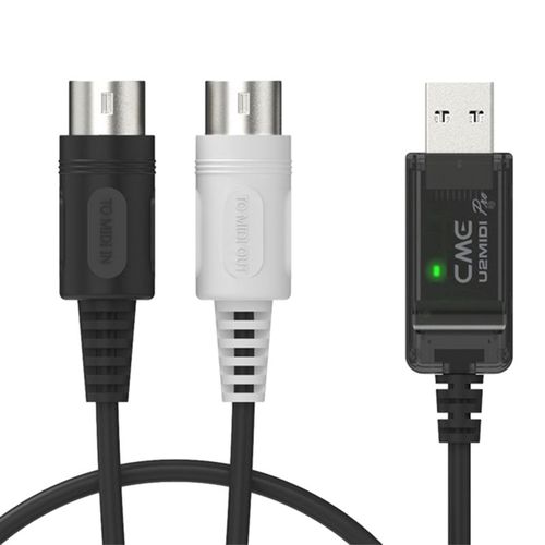 CME U2MIDI PRO 五针midi线转usb键盘电钢琴电子琴电鼓乐器连接线