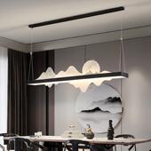 餐奢厅吊灯轻简吧台灯设计创师新中约式 风格 书房意长537条创意餐