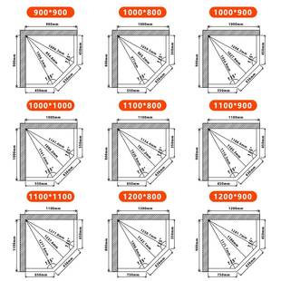 通体大理石挡挡水卫生间配阻隔水钻石型水石基防条水927条淋浴房