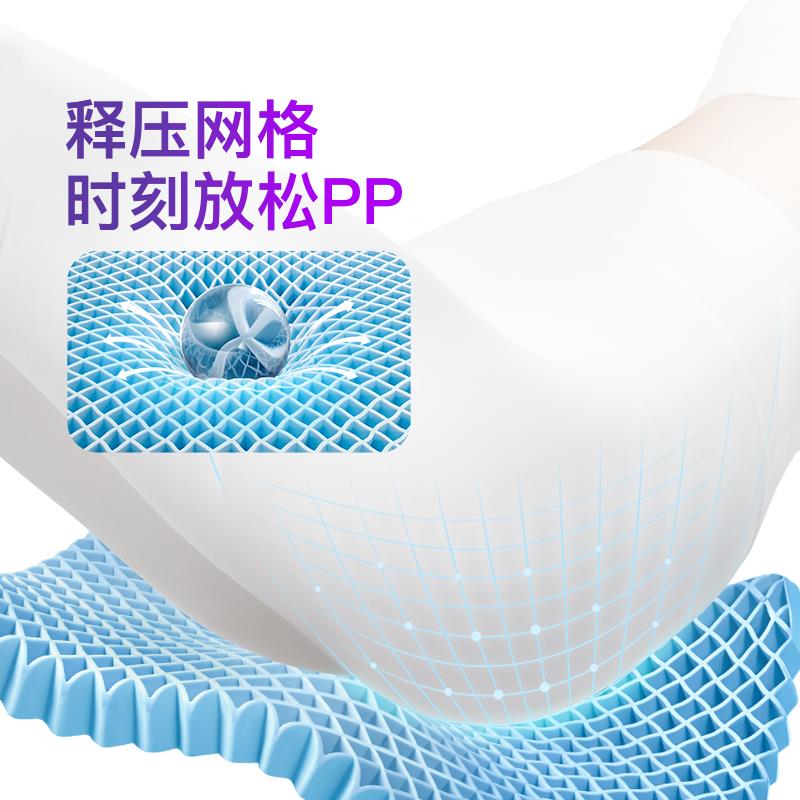 无压坐垫椅垫沙垫办公椅垫F76S96MM压通座透透发气垫可水洗释放力
