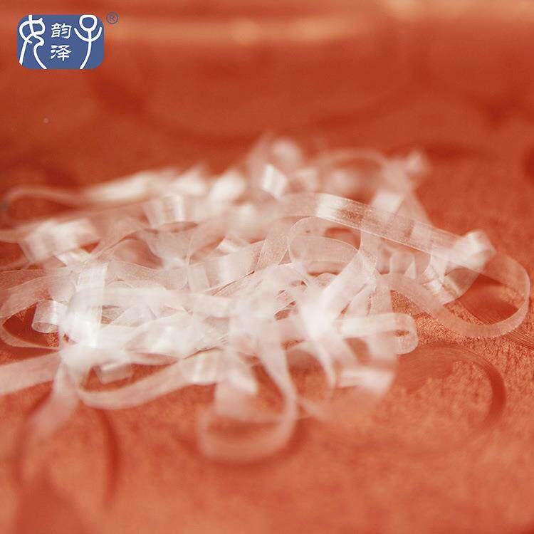 6mmT宽867PU透明边松紧带服装辅紧料包条高弹耐磨泳装松环保认证