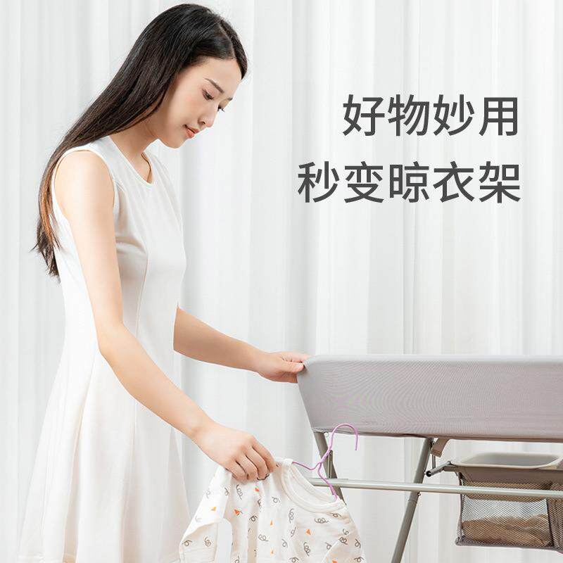 尿布310台婴儿上护理台便携多功式能可洗宝浴宝床换尿布抚触台可折叠