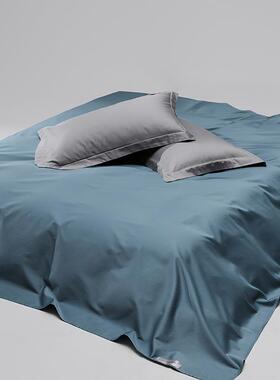 新10支0长绒品棉床单单件全棉贡缎纯色纯1.5m棉1.8YF-CD-20米单双