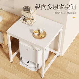 客厅边几户缸EIQ水族箱扫小型鱼地机器人置物架底座打印机方桌子