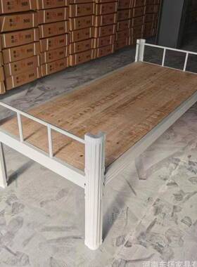 型材床学生宿双舍上下床工地铁高低床员工层钢制铁00123艺床上下