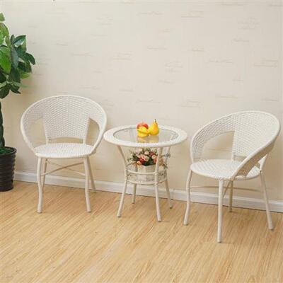 藤套子椅茶几三VSP件五件套庭户外院休闲桌椅组合藤编藤椅阳台桌