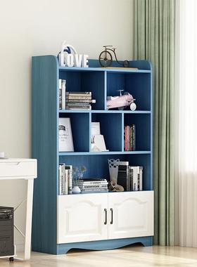 简易书卧架置物架落01010地收纳家储柜子用室客厅隔断办公室物书