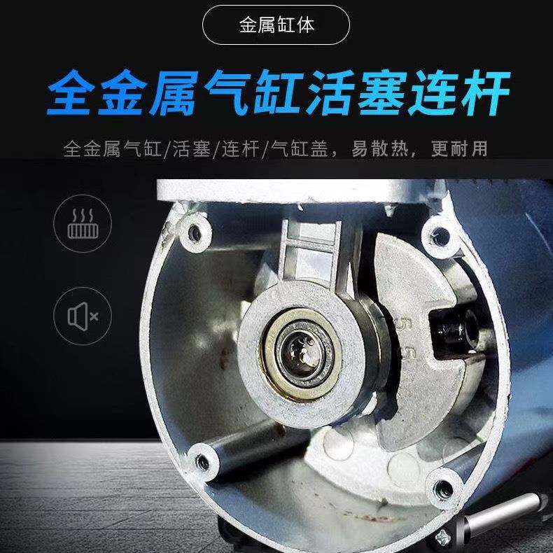 跨境车载充气泵双缸打气起63自动充停便携车用泵大汽功率高压一件