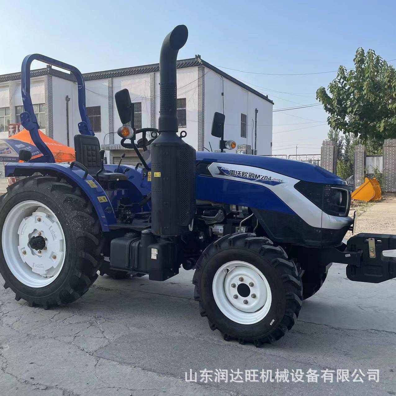 豹农M704-2h后桥拖拉机用水欧旱两用大旋耕犁373地拖拉机