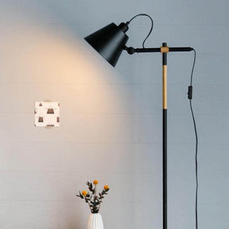 现代简约艺LED落地灯个性极简卧室书客厅个性铁创意眼le88457d护