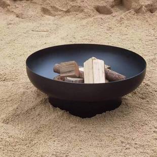 炭户外取暖篝火火烧烤炉户外火盆露木柴木庭院装饰盆营AL102361营