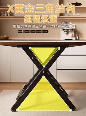 可折桌市叠餐桌宿便携式夜摆摊四方桌家用小户型出ELW租房饭舍写作业