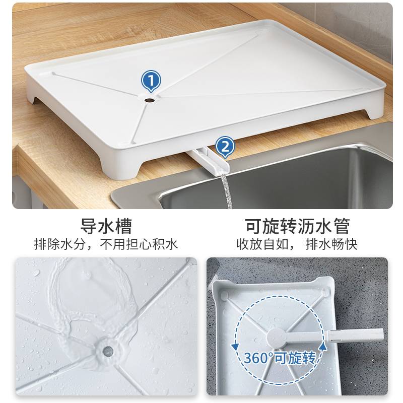 厨房碗碟碗筷收纳架台面碗架水槽置物架盘子沥水架放碗盘收纳盒子