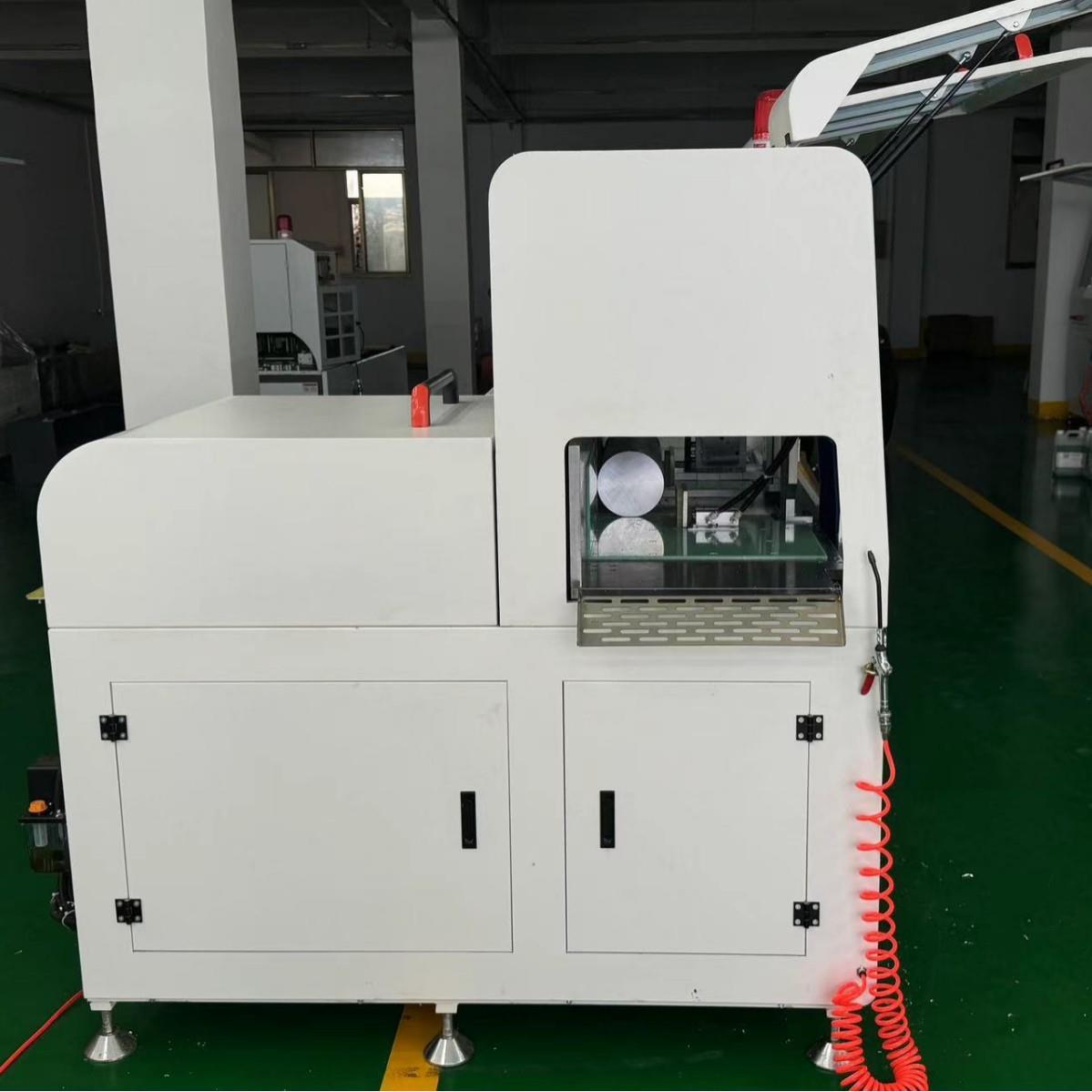 LY-CNC-5无机料全自动铝型材切割50铝棒铝5板切割机数控切尾铝机