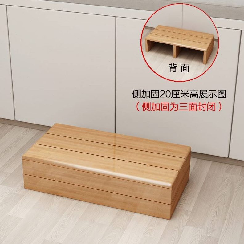 凳脚台阶凳子可增高沙发垫实木脚踏凳定制防滑脚踏板厨房办公室踩