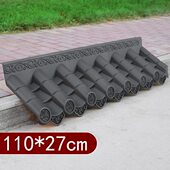 质轻水0cm塑料一体滴树脂瓦中式 饰仿真 27头马11墙檐檐仿古瓦屋装