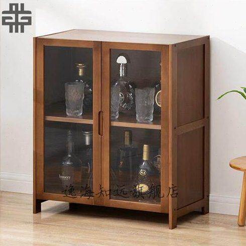 若昼柜  客厅靠墙小酒柜隔断柜现代简约玄关柜酒吧红酒架子吧台角