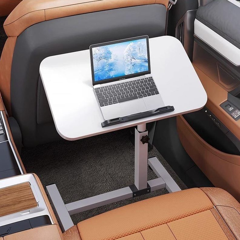 旋转置物架板折叠电脑桌车载餐桌学习副驾驶家用写字桌升降桌后座