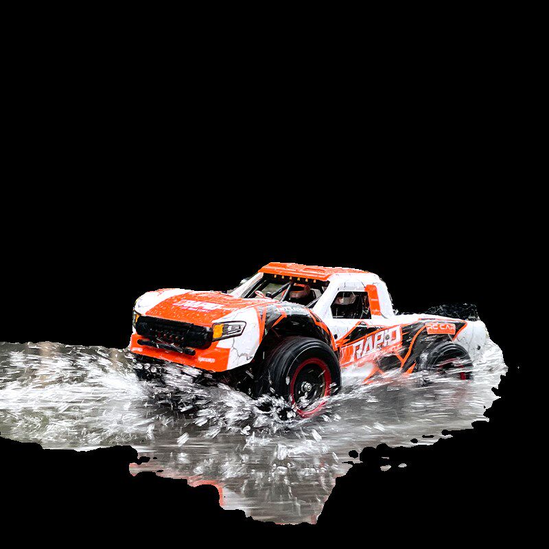 无刷防水版高速遥控车漂移rc专业成人四驱大马力男孩玩具赛车短卡