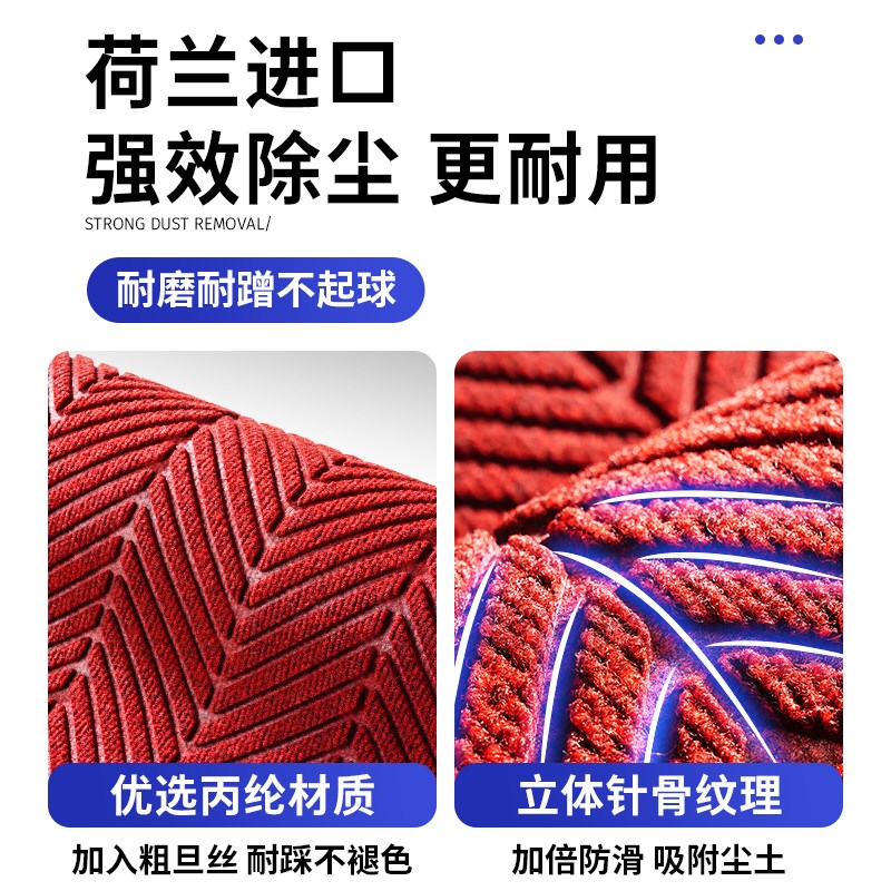 入户门垫进门商用酒店商场门口迎宾除尘地垫防滑刮泥地毯吸水脚垫