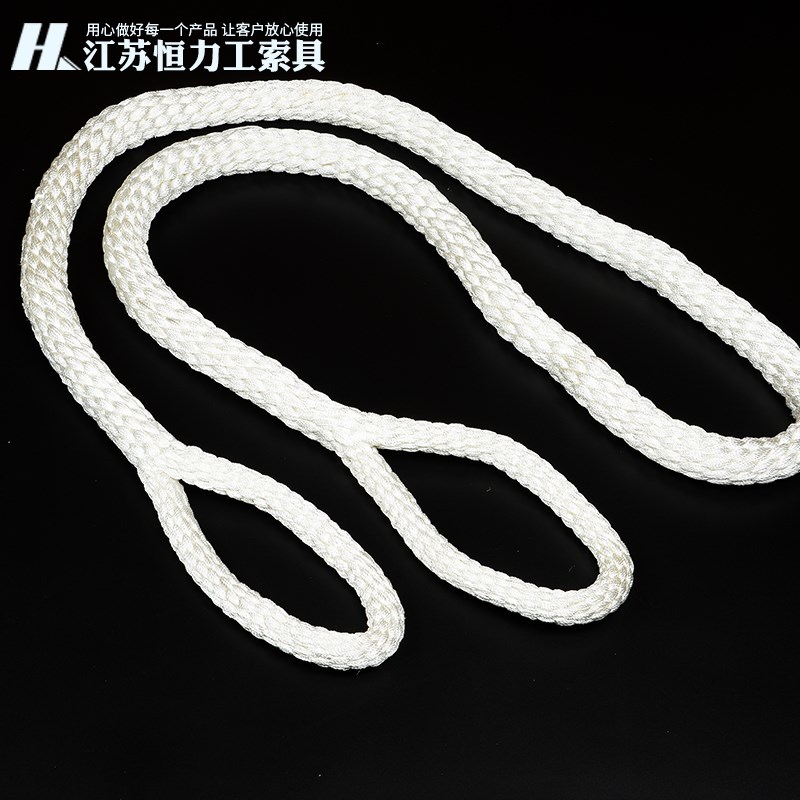 国标双扣环形尼龙吊绳1.5米2.5M起重耐磨圆形软吊装绳123T5吨