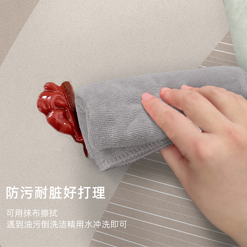 侘寂风厨房地垫防滑防油可擦免洗长条脚垫子防水耐脏家用门口地毯