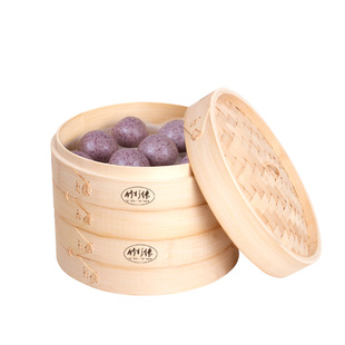 竹蒸笼家用加高加深竹制蒸屉笼屉小蒸笼小笼包竹笼屉竹子屉粉蒸肉