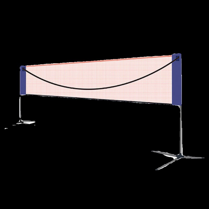 羽毛球网架便携式可移动折叠便捷式羽联标准室外户外场地标准网架