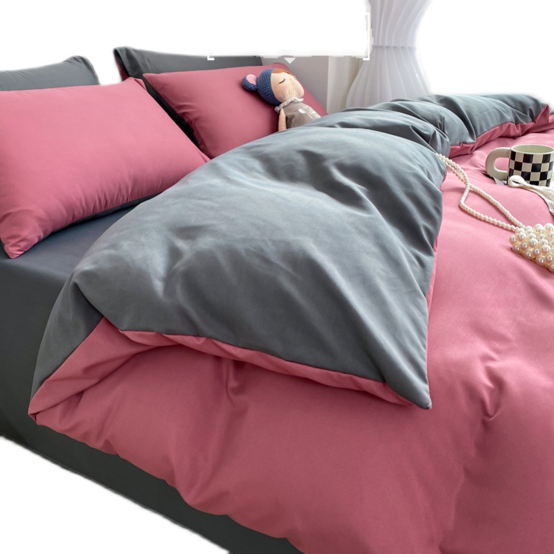 军绿色被套含被芯一体可拆洗两件套学生宿舍单人保暖棉被春秋被子