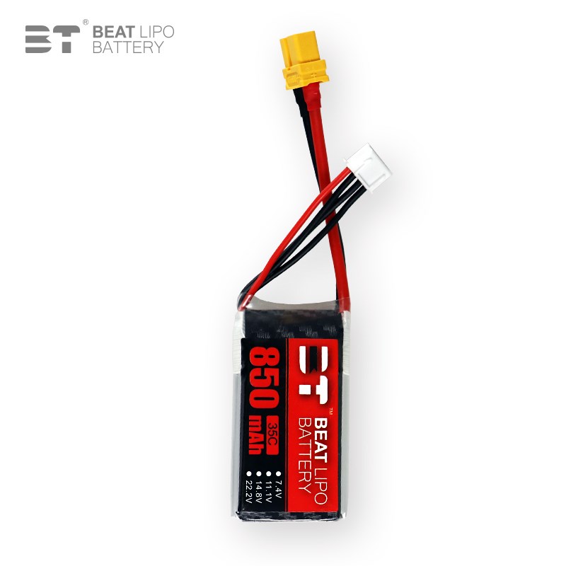 BT LIPO倍特电池850mAh/3S/11.1V/25C/35C/航模电池