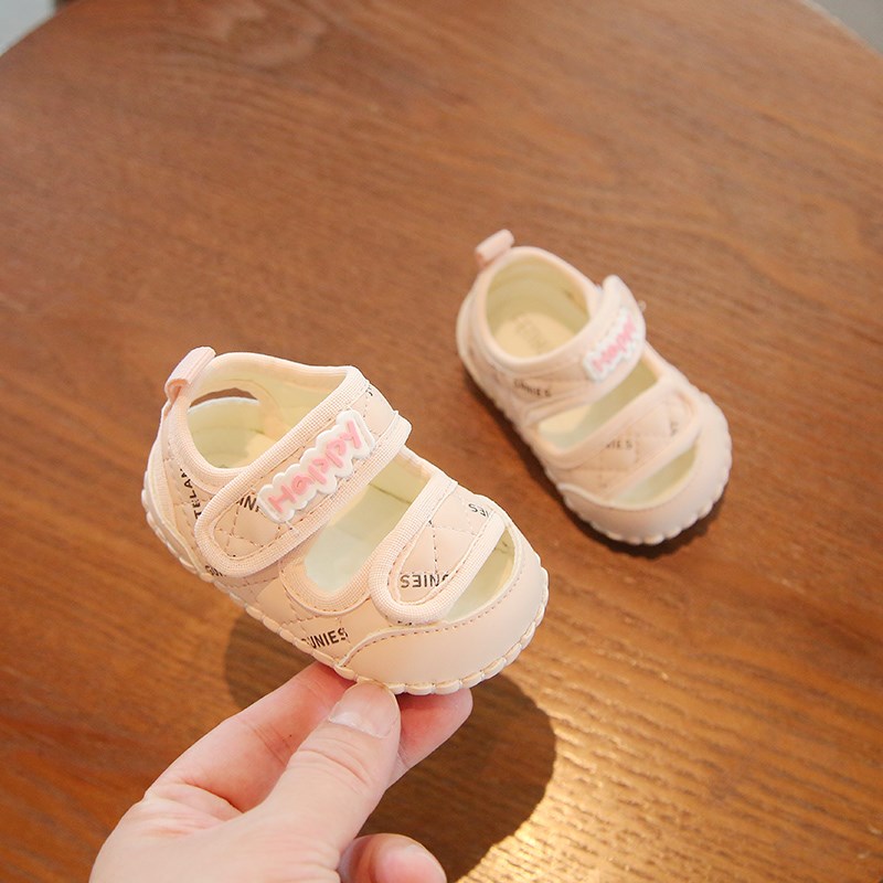 2025夏季一岁男宝宝凉鞋包头6到12个月婴幼儿鞋子夏款婴儿鞋软底8