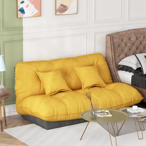 单人懒人沙发榻榻米懒人床坐日式上式小沙发地地折叠沙发阳台躺卧