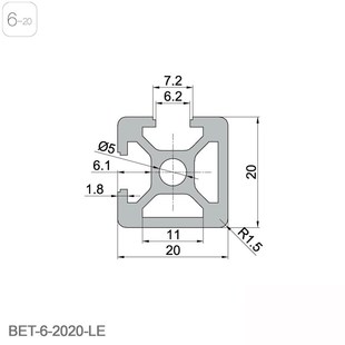 铝型材2020鱼缸型材型材铝工加G框架架材R框架铝型子铝工业