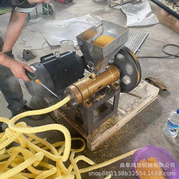 玉米片膨化机即食空心棒膨化机 38马力汽油双机头 低投入创业设,清洗/食品/商业设备,休闲食品加工设备,淘宝优惠券,粉丝福利购,淘宝优惠卷