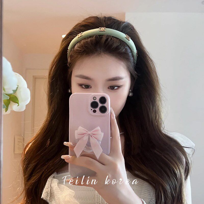 今年流行的发f箍凯旋门女2024新款高颅顶头箍洗脸压发发捆洋气时