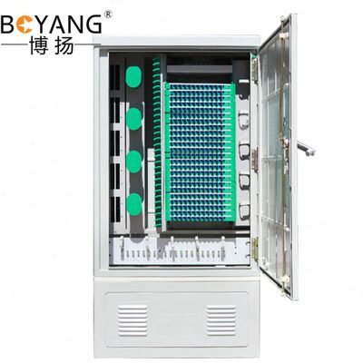 288线盘芯箱盒）G满配配交接BOYAN式熔纤/博扬（SC光纤柜室外光缆
