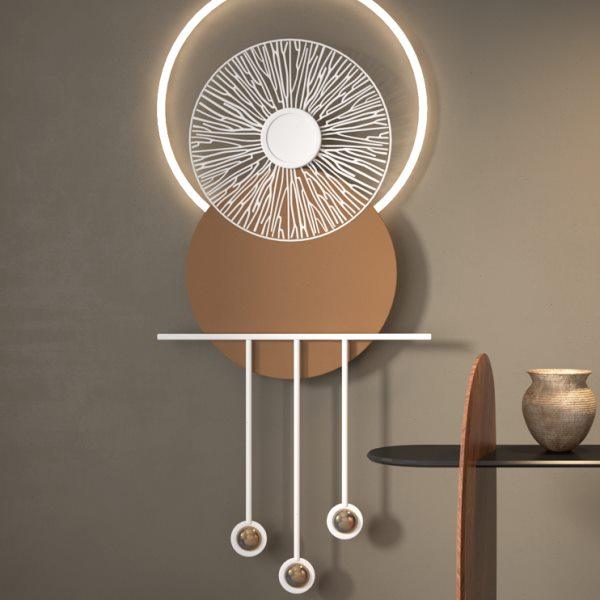 奶油风立体挂件入户进门玄关走廊墙面装饰沙发背景墙侘寂玄关壁饰,家居饰品,壁饰,淘宝优惠券,粉丝福利购,淘宝优惠卷