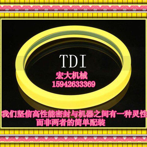 高性能TDI组合油封100*115*12*105*120*110*125进口密封件圈