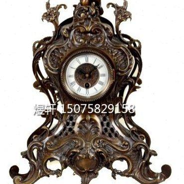 钟表欧式古典铸铜|仿古|仿古董机械座钟别墅会所客厅欧式家居,家居饰品,座钟,淘宝优惠券,粉丝福利购,淘宝优惠卷