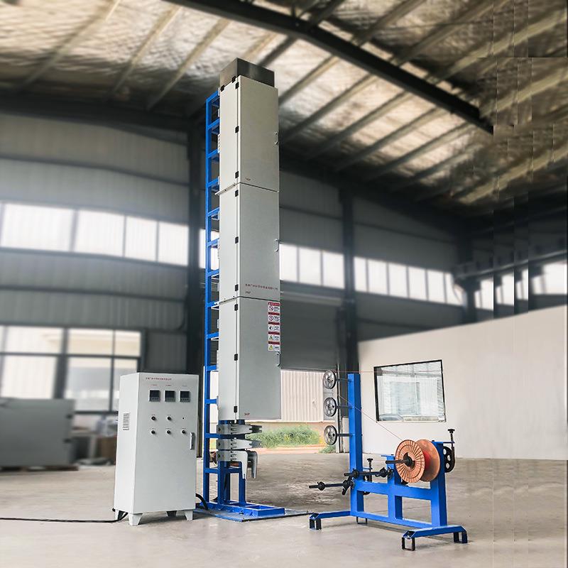 高温线塔式烧结炉光纤电缆高温烧结电炉400度不锈钢加热高温炉