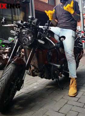 托车改装配件31/32/40/48/50/摩2mmCNC5改装铝合XJX-CB金分离车把