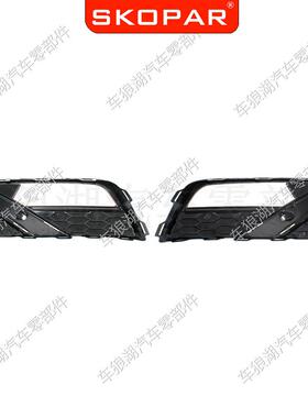 适用大众波罗6C085366PoloGTI201-020灯框饰框进气格栅5雾网2格下