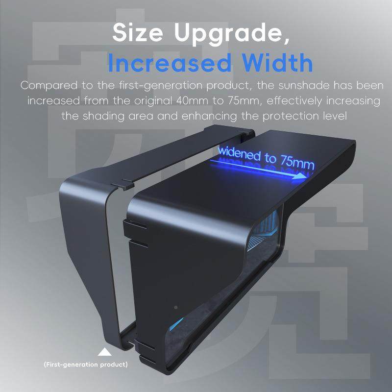 升M-BI-154款反Zo级ntes升仕38G仪表盘屏幕遮光罩踏板摩托6车光避