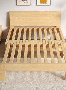 伸床榻榻米实小IJI木沙发床卧室儿折童简易拉床两用缩户型抽单人